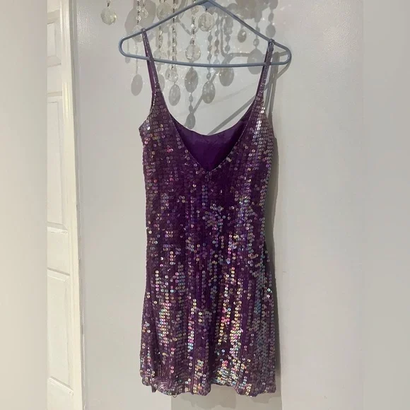 Alfred Angelo Deep Purple Dress - Picture 2 of 4